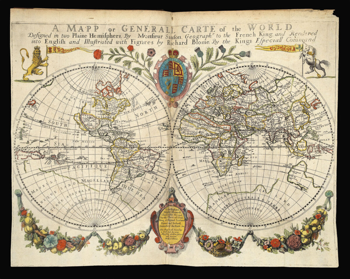 BLOME, Richard A Geographical Description of the Four Parts of the World.
