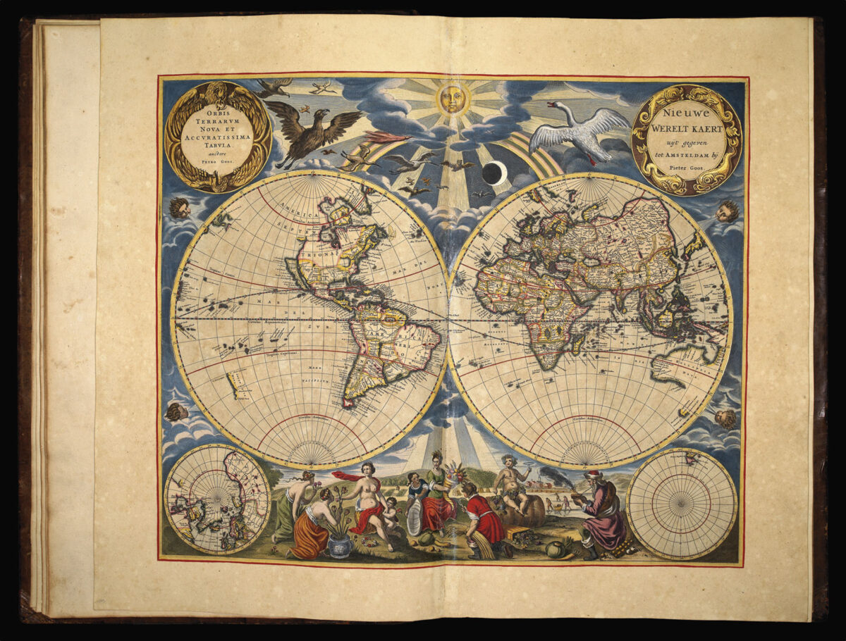 GOOS, Pieter Zee Atlas Aquatique.