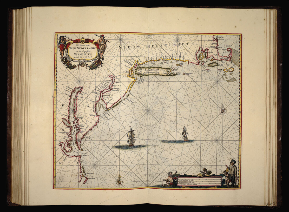 GOOS, Pieter Zee Atlas Aquatique.