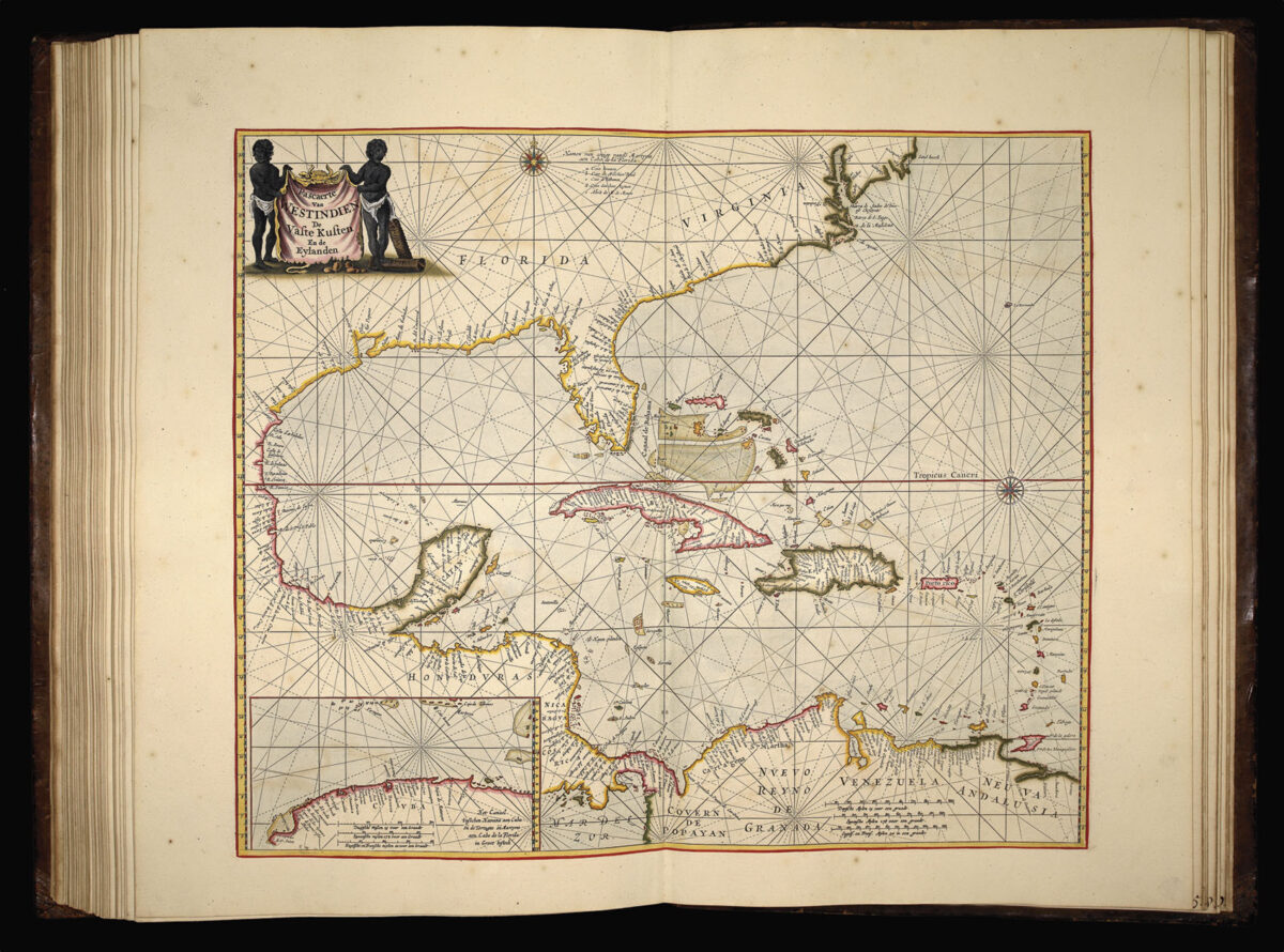 GOOS, Pieter Zee Atlas Aquatique.