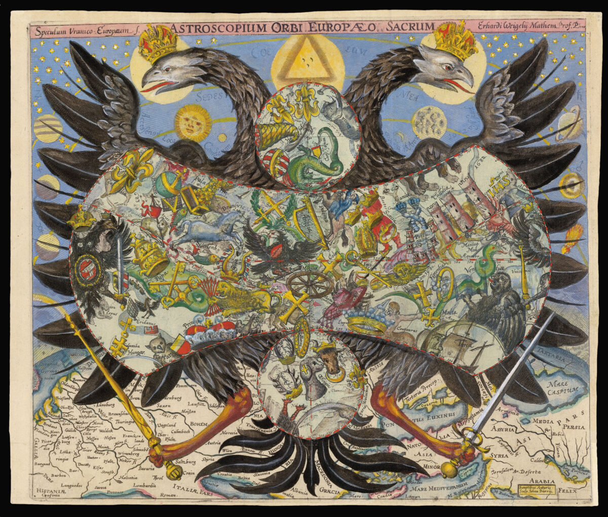WEIGEL, Erhard Speculum Uranico-Europaeum.