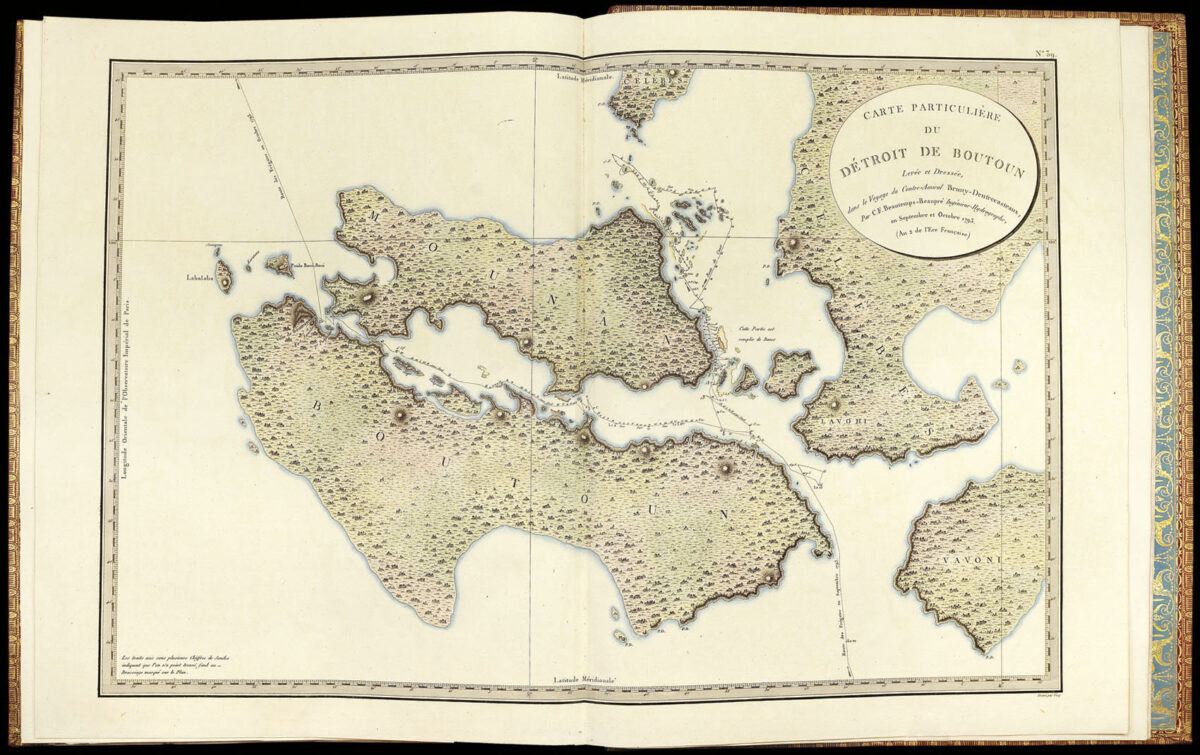 BEAUTEMPS-BEAUPRE, Charles-Francois Voyage de d'Entrecasteaux,