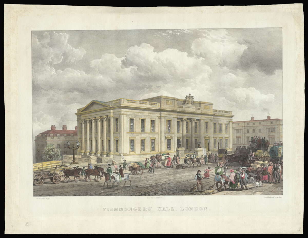 HAGHE, L[ouis] Fishmongers' Hall, London.