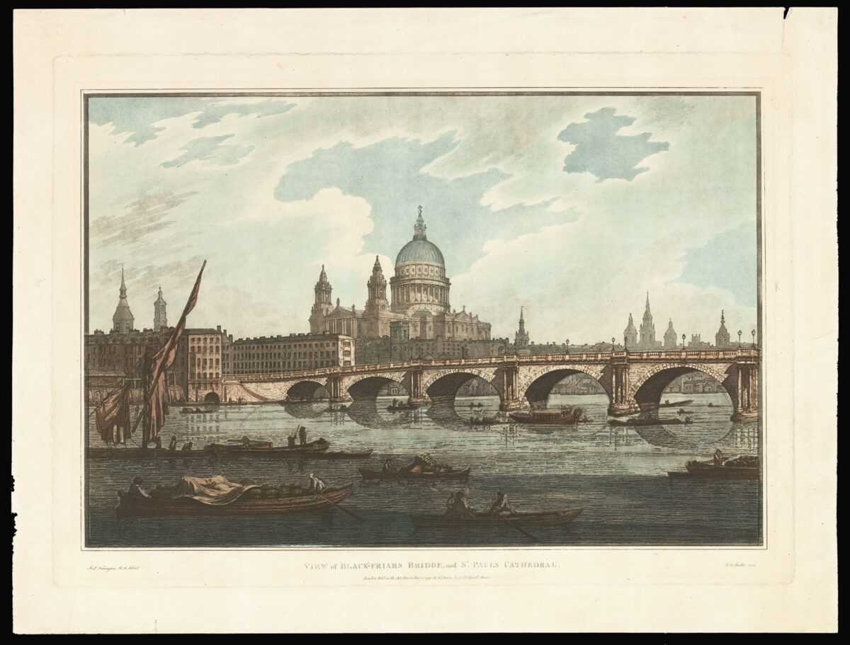 STADLER, J[oseph] C[onstantine] after FARINGTON, Joseph [A set of four views].