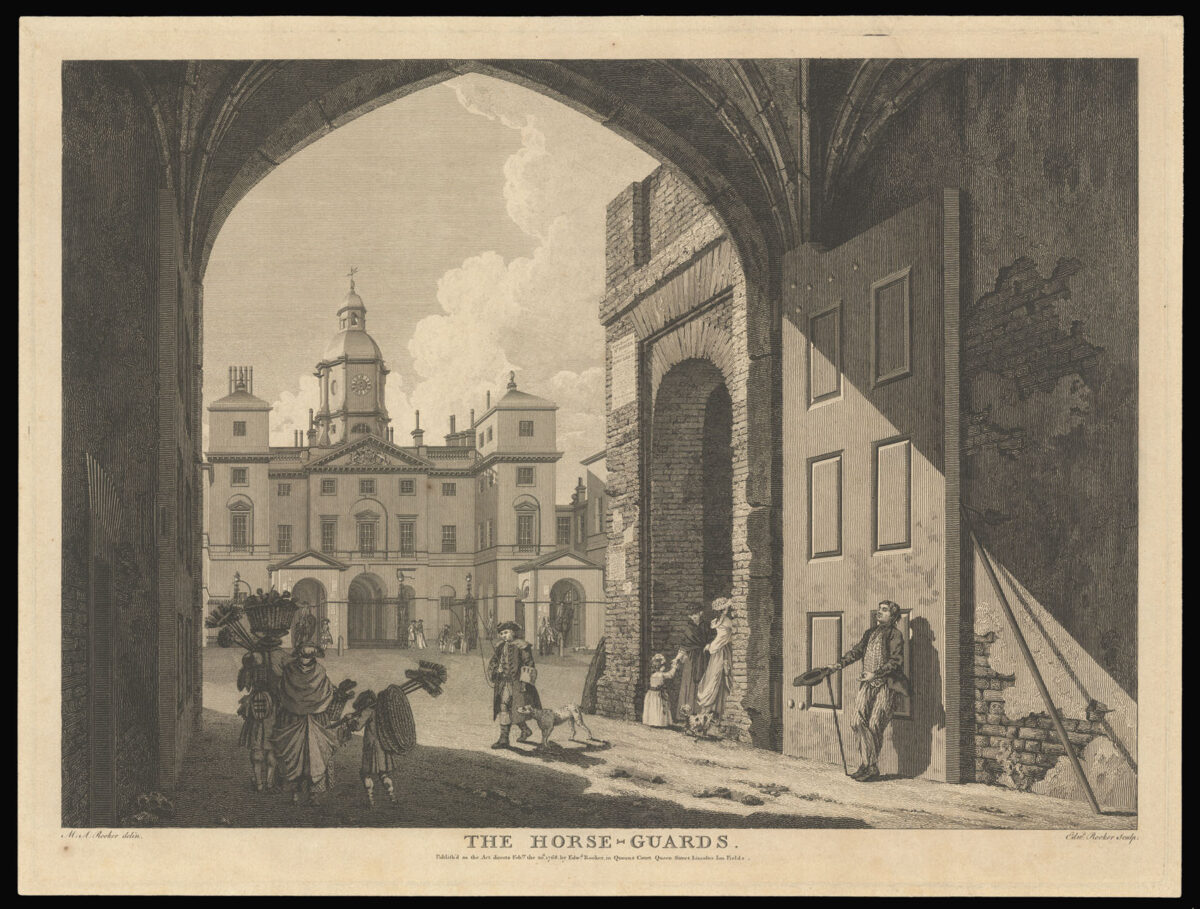 ROOKER, Edward after ROOKER, Michael Angelo The Horse Guards
