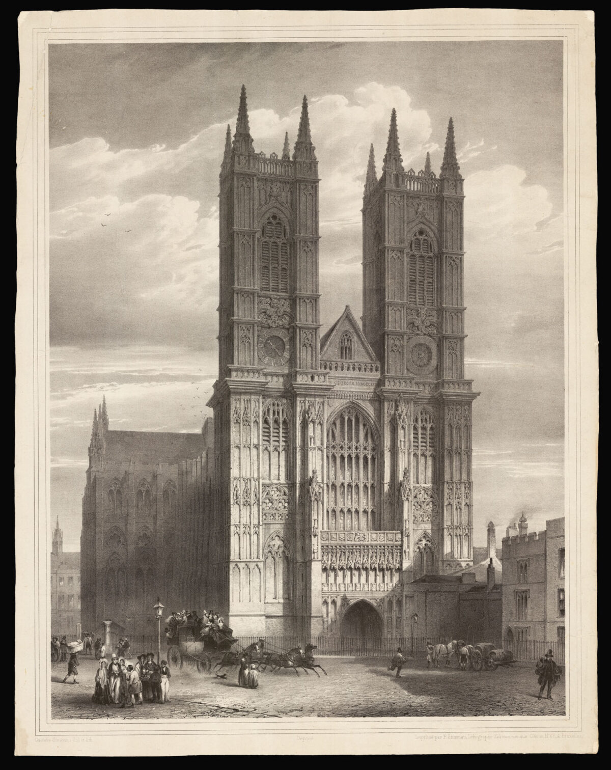 SIMONAU, Gustave [Westminster Abbey].