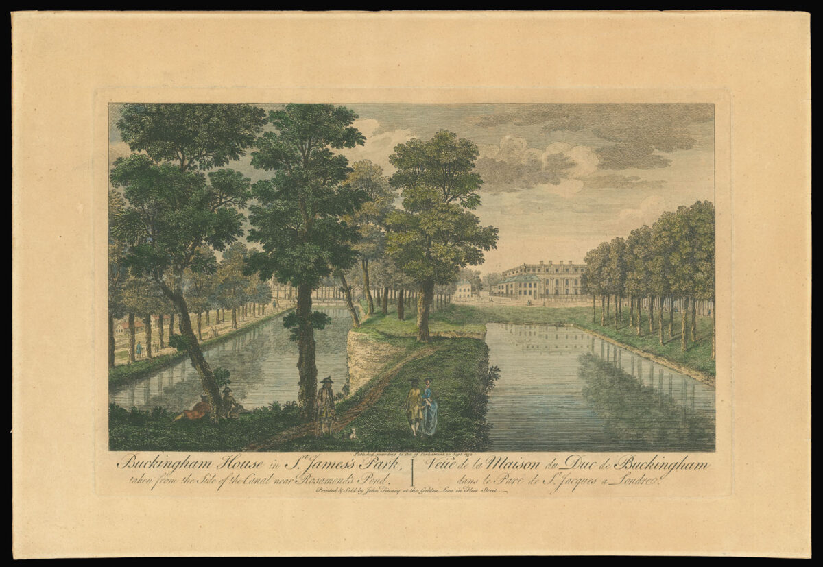 TINNEY, John Buckingham House in St James's Park,