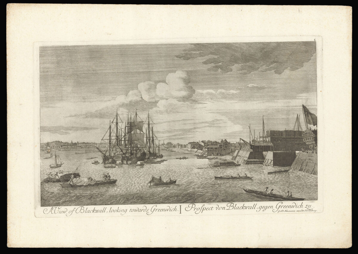 HEUMANN, G[eorg]. D[aniel] [Eight views of London]