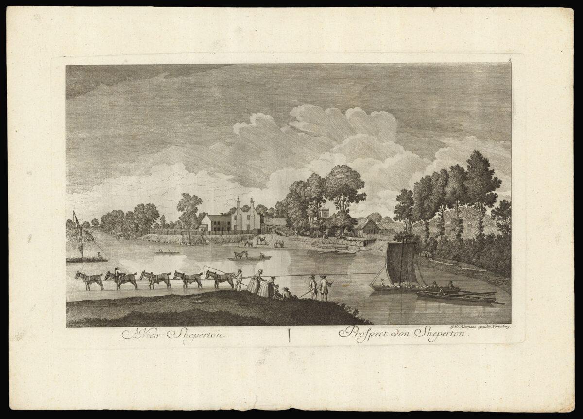 HEUMANN, G[eorg]. D[aniel] [Eight views of London]