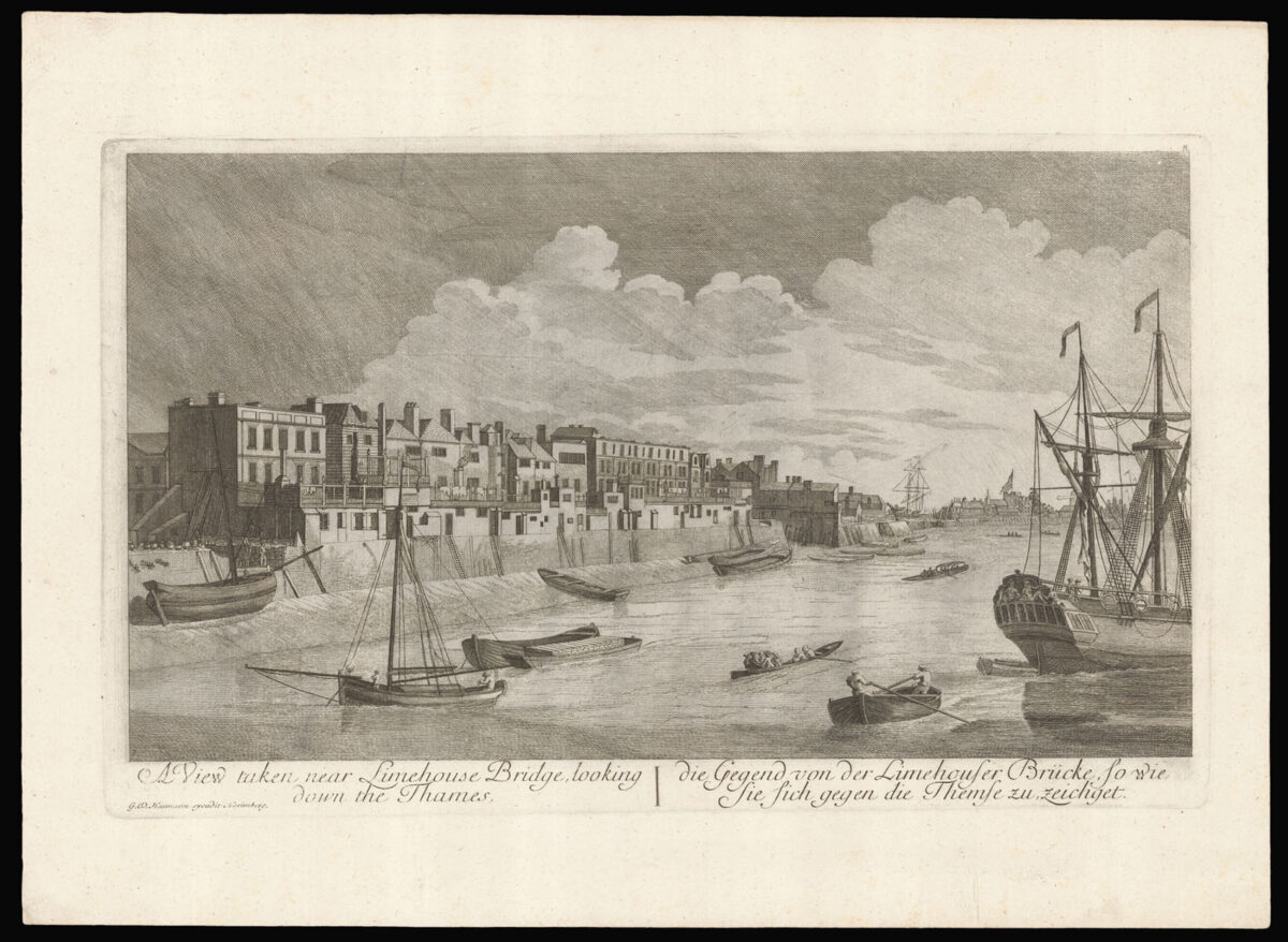 HEUMANN, G[eorg]. D[aniel] [Eight views of London]