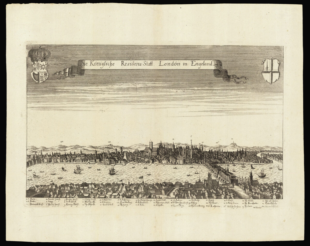 [Anonymous] Die Koningliche Residens Statt London in England
