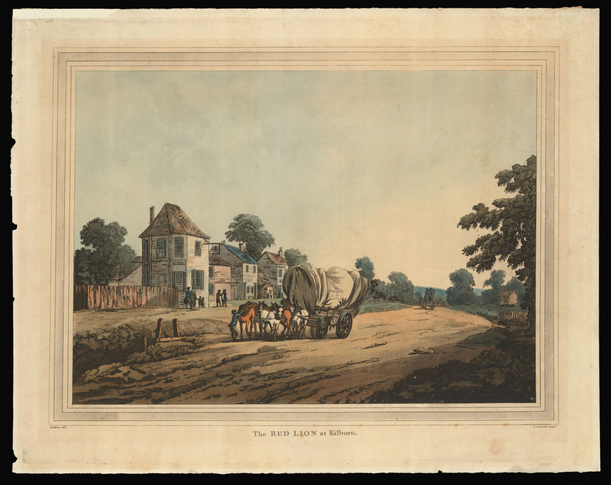 PRESTAL, [Maria] C[atharina] after RATHBONE, [John] The Red Lion at Kilborn.