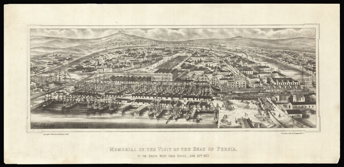 CASEY, James R. Memorial of the Visit of the Shah of Persia
