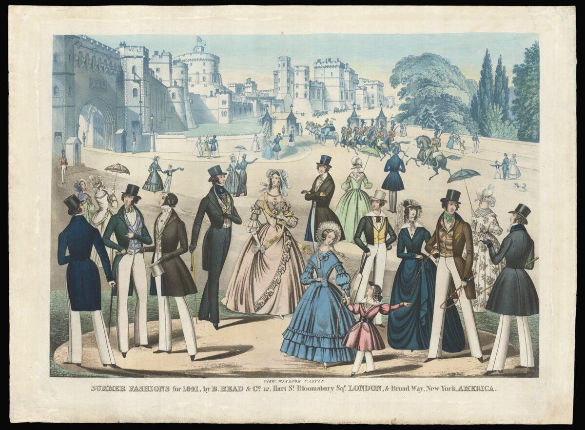READ, B[enjamin] [1] View in the Colosseum Regents Park London, Summer Fashions for 1836;