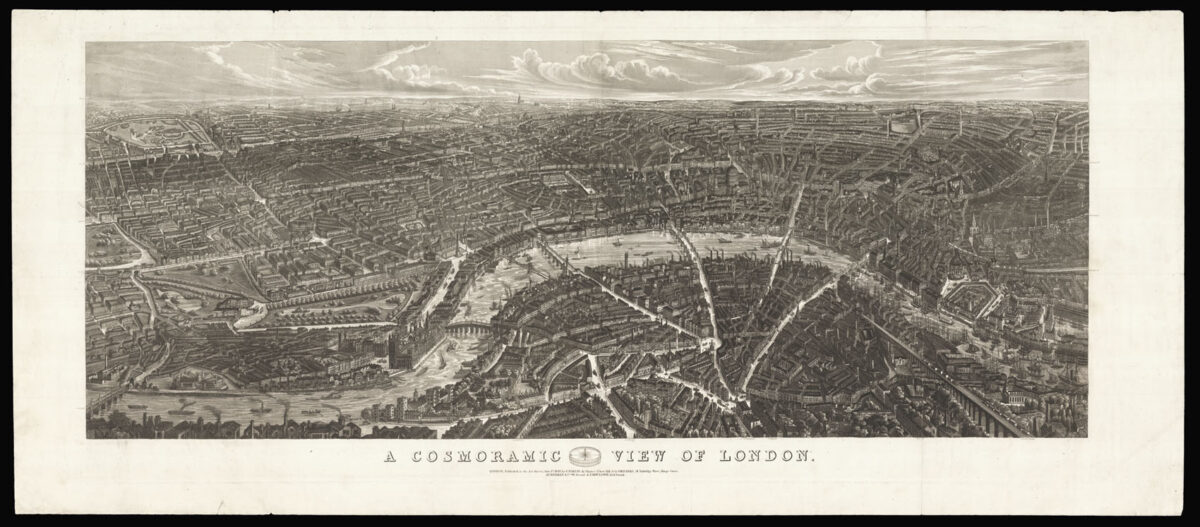 BANKS, J[ohn]. H[enry], by and after A Cosmoramic View of London