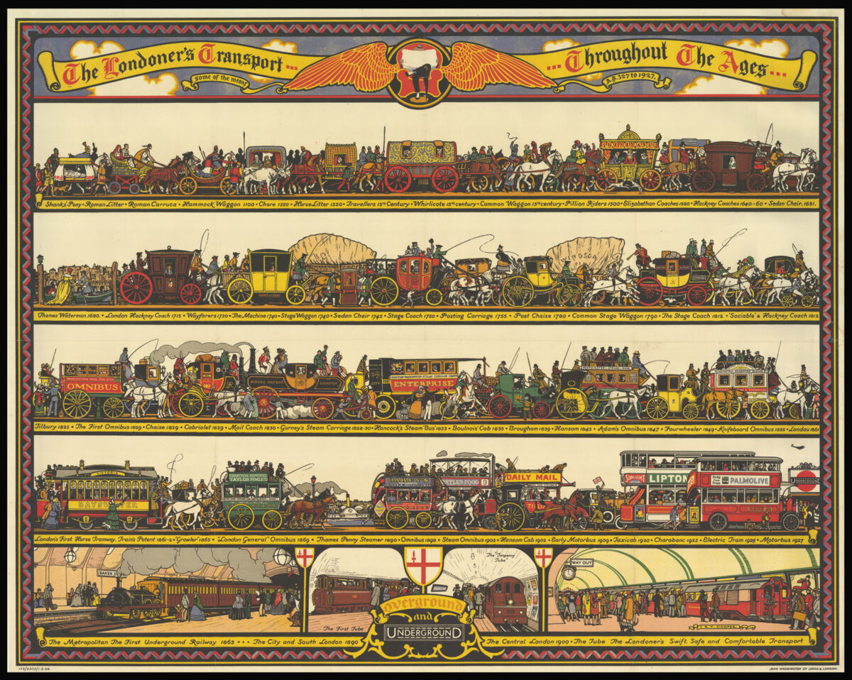 COOPER, R[ichard] T. The Londoner's Transport Throughout the Ages.
