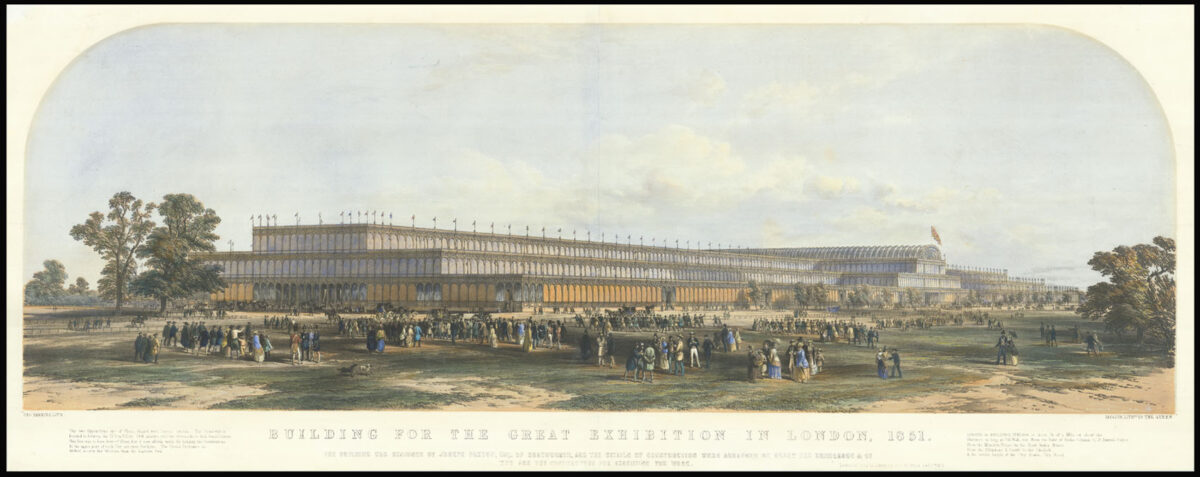 HAWKINS, George Building for the Great Exhibition in London