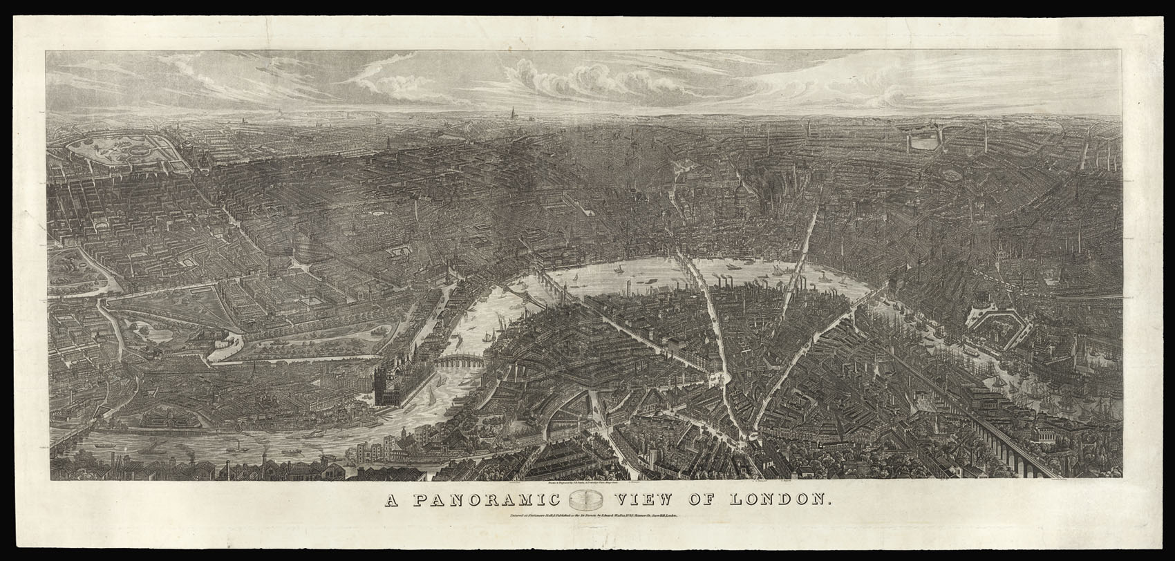BANKS, J[ohn]. H[enry], by and after A Panoramic View of London.