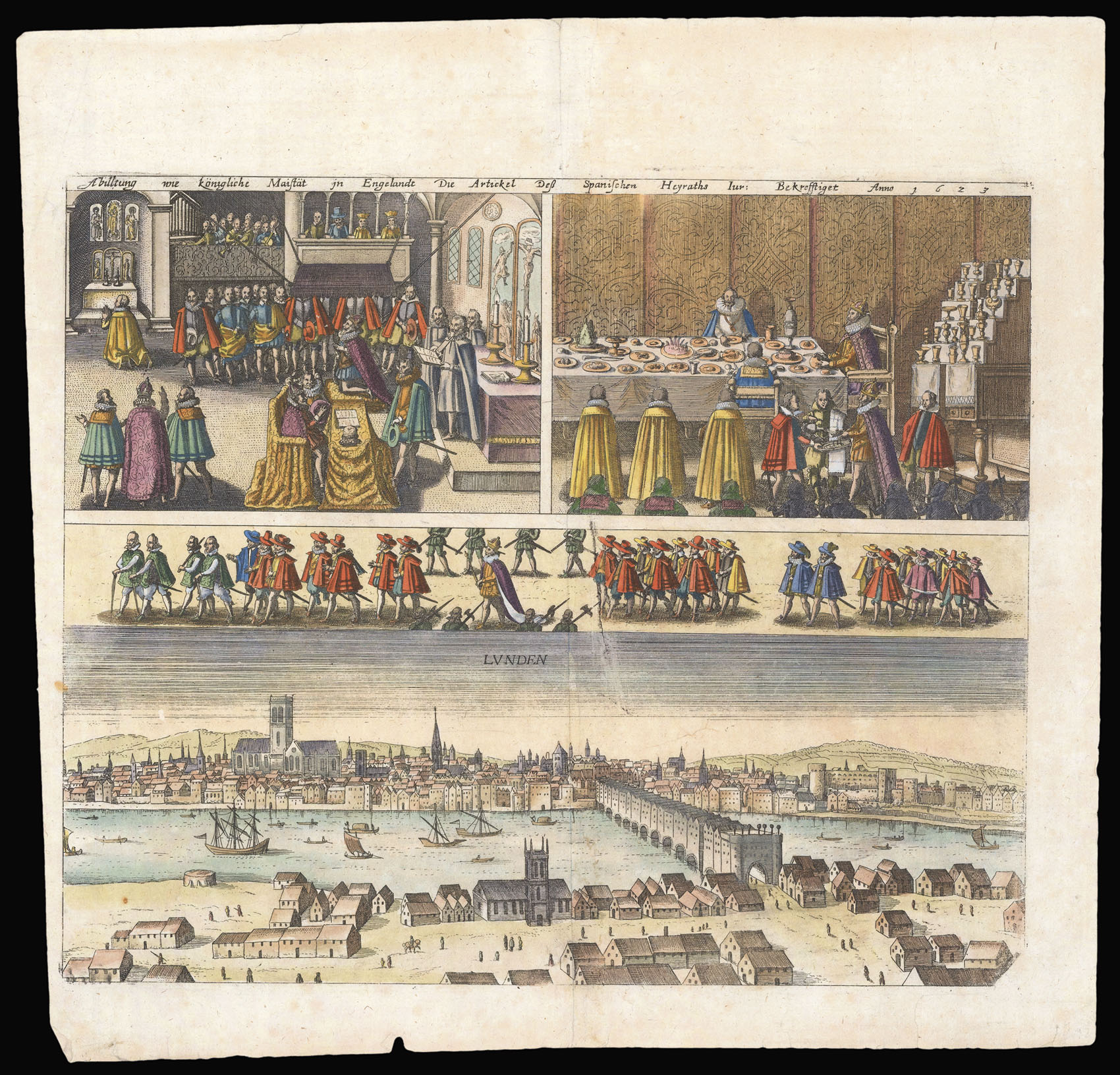 ANONYMOUS Abilltung wie königliche Maistät in Engelandt Die Artickel Dess Spanischen Heyraths Jur: Bekreftiget Anno 1623