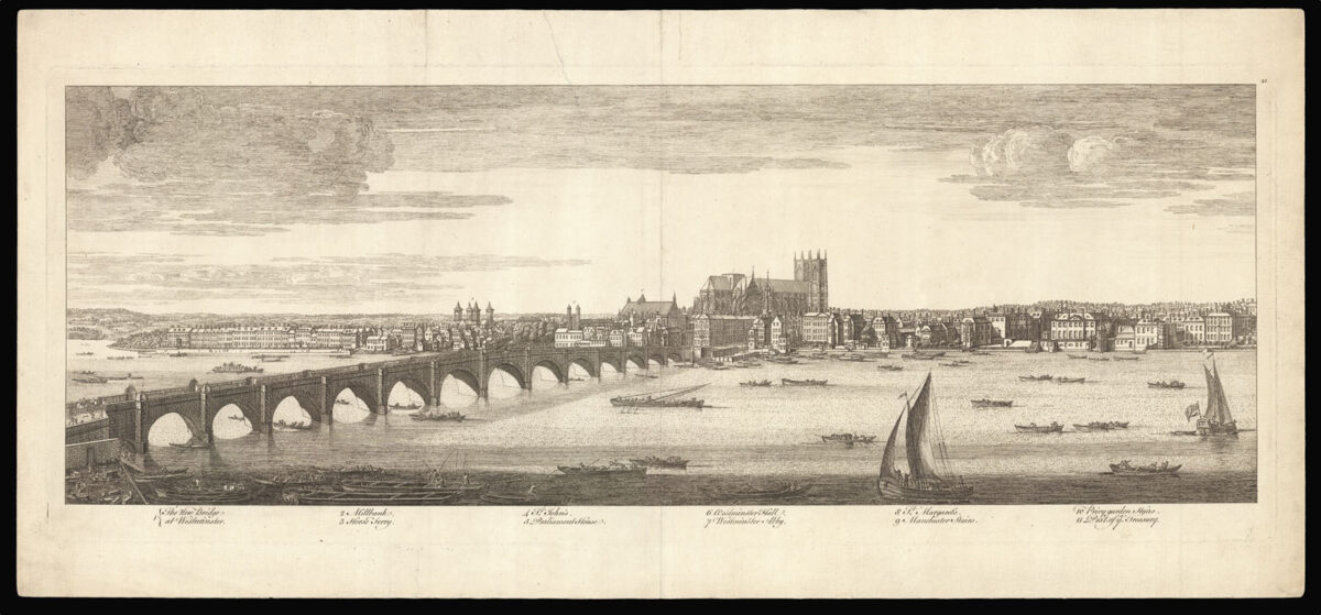 BUCK, Samuel and Nathaniel A General View of London and Westminster