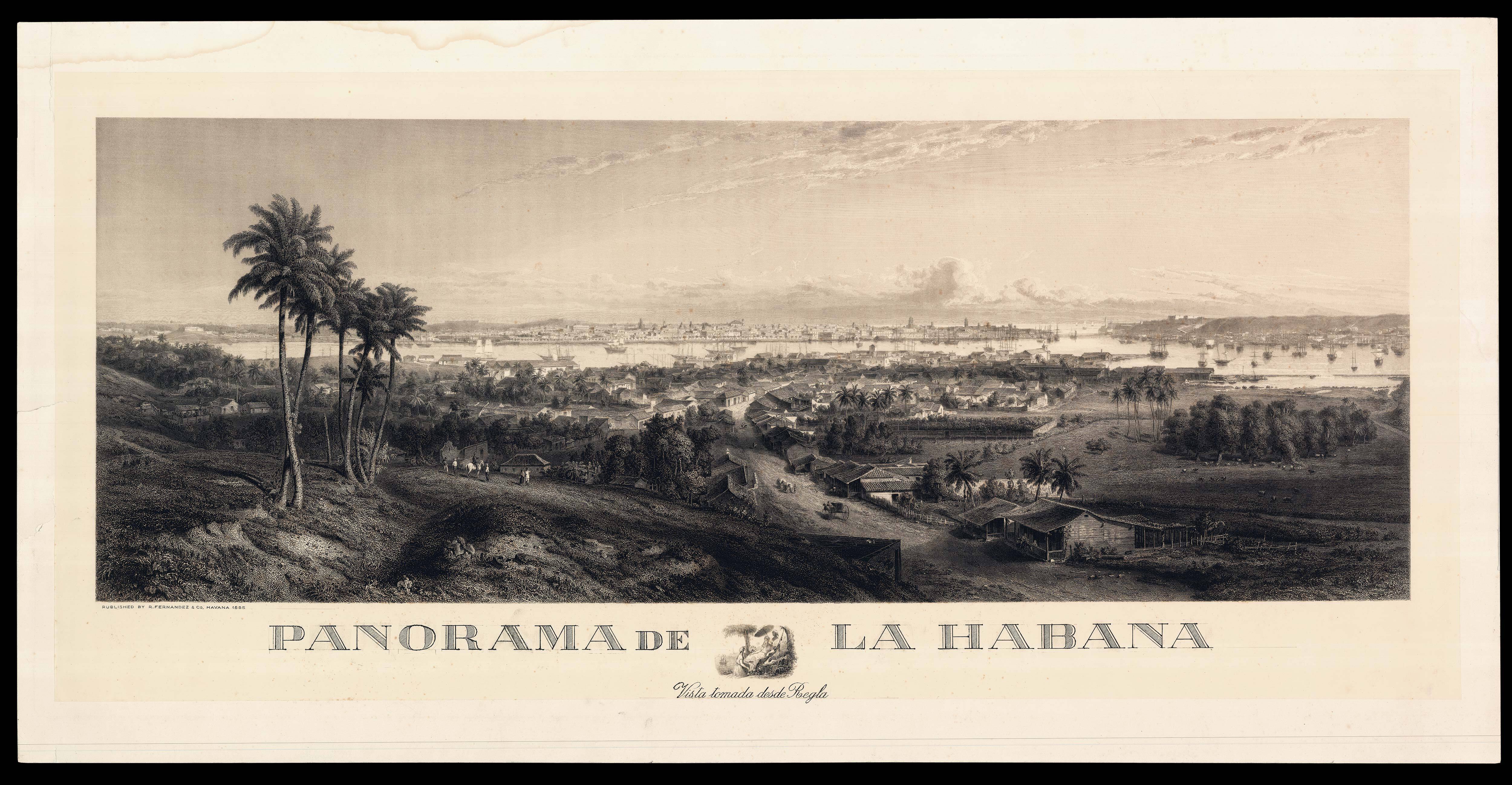 WILLMANN, Eduoard Panorama de la Habana,