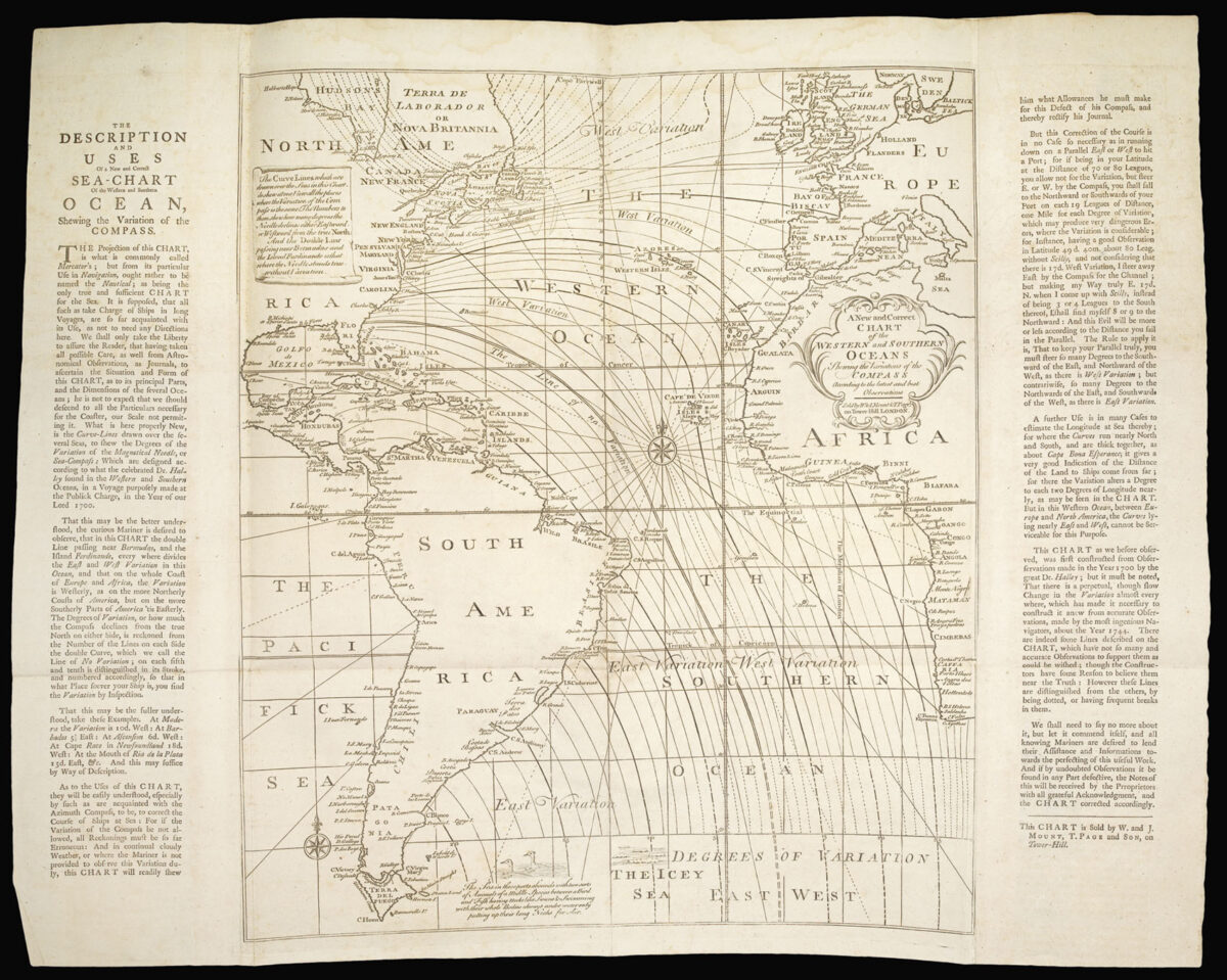 MOUNT, [Richard] & PAGE, [Thomas] The English Pilot for the Southern Navigation...; [and]  The English Pilot... Northern Navigation; [and]  The English Pilot Part III... the whole of the Mediterranean Sea; [and] The English Pilot the Fourth Book...
