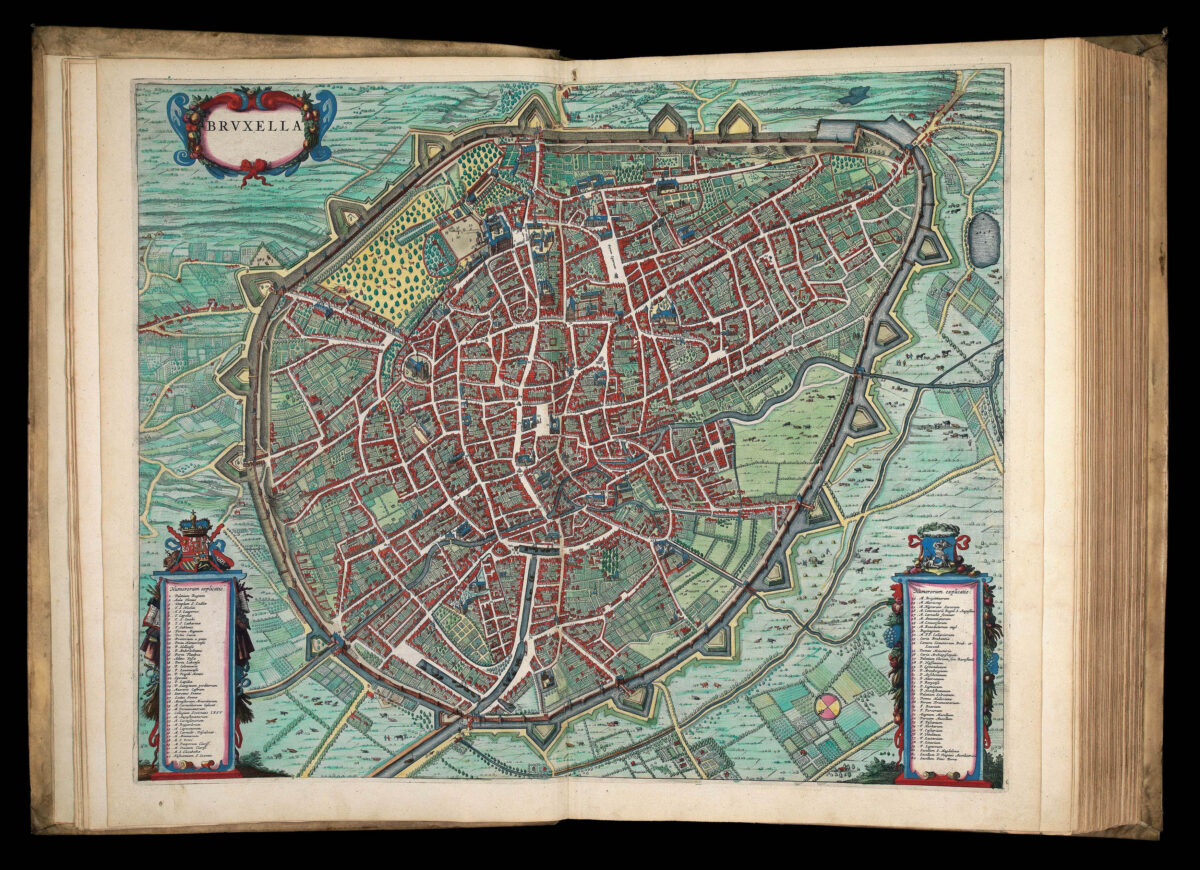 BLAEU, Willem and Joan Novum ac magnum theatrum urbium Belgicae.