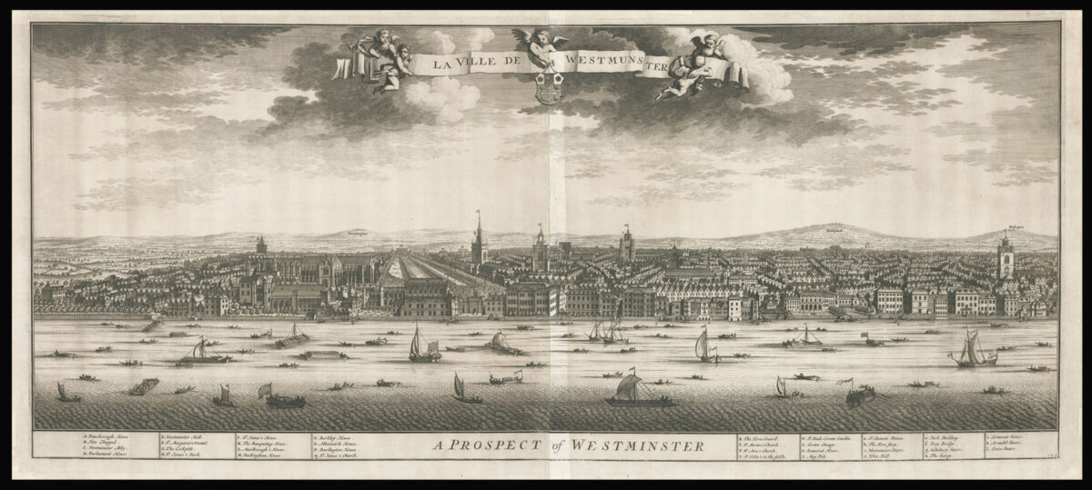 KIP, Johannes A Prospect of the City of London [with] A Prospect of Westminster.