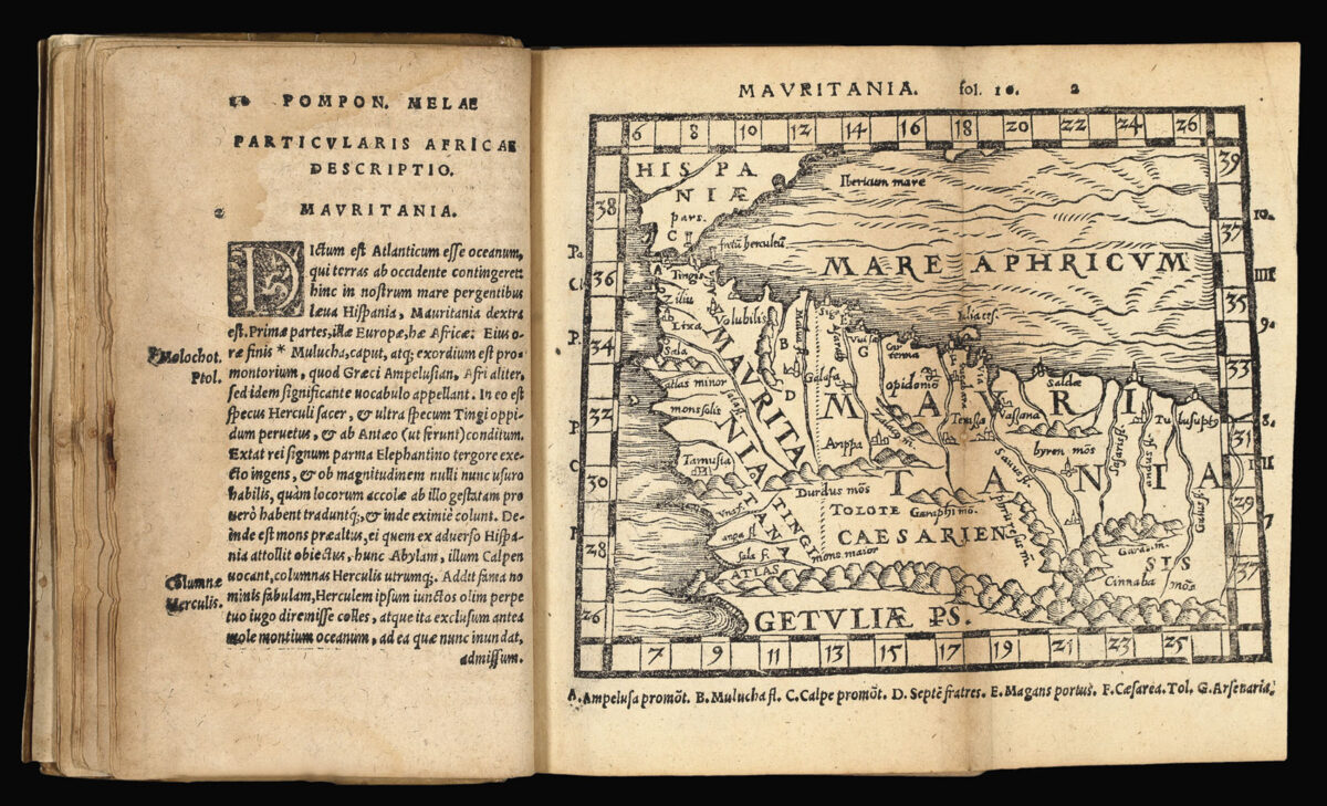 MELA, Pomponius; SOLINUS, Julius; POSTELLO, Guglielmo De Situ Orbis; Polyhistoria; De Magistratibus Atheniensium