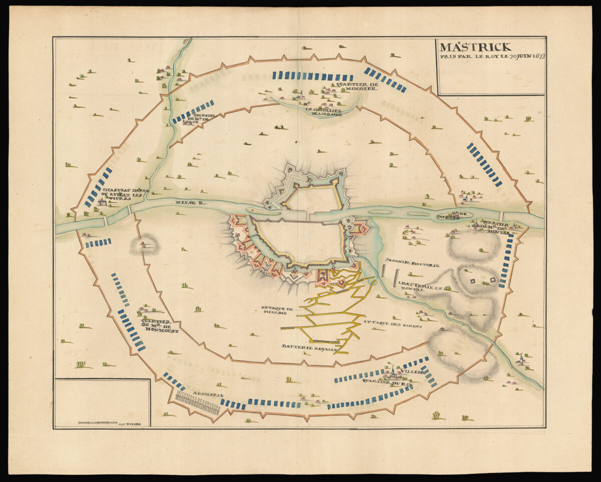 [Anonymous] Mastrick pris par Le Royle 30 Juin 1673.