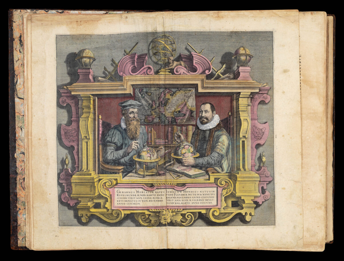 MERCATOR, Gerard; Jodocus HONDIUS Atlas.
