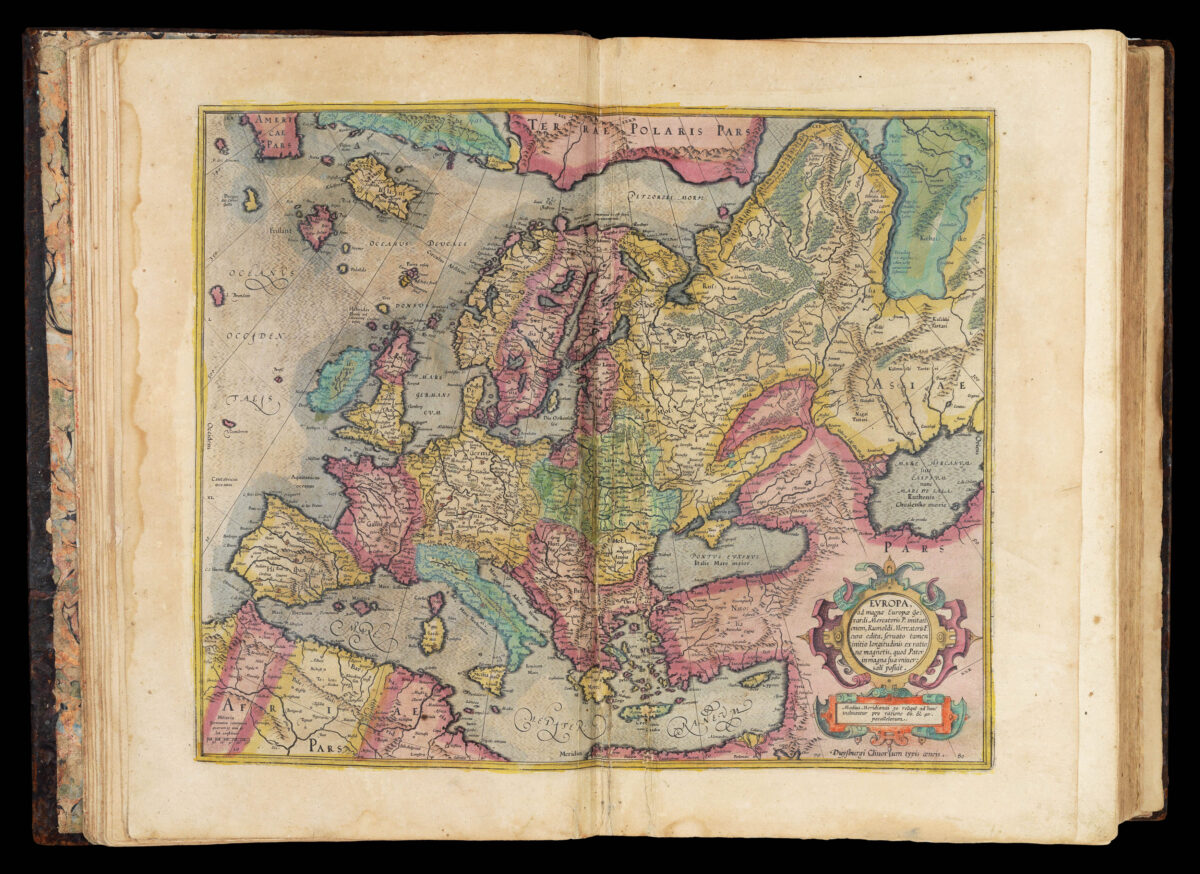 MERCATOR, Gerard; Jodocus HONDIUS Atlas.