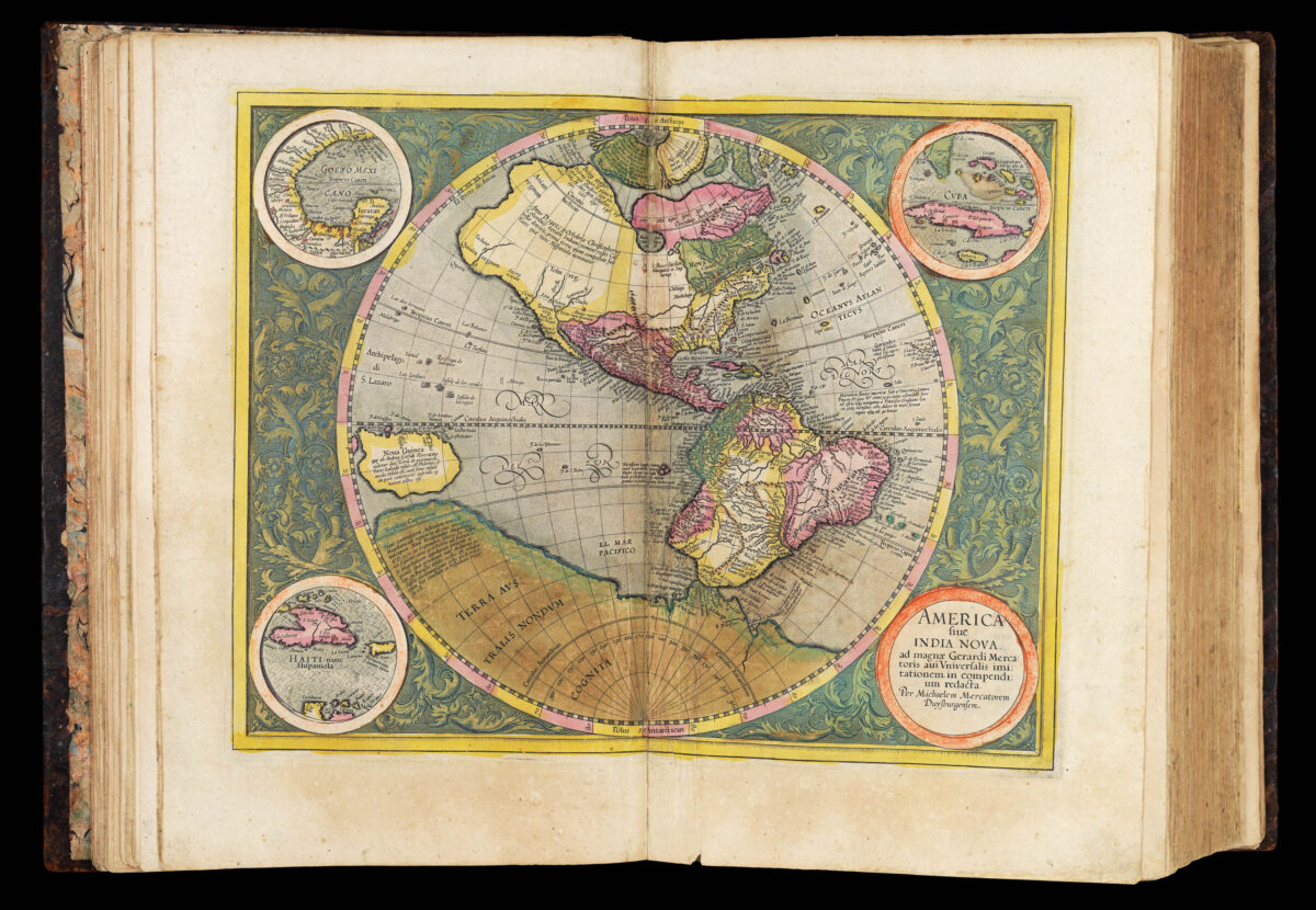 MERCATOR, Gerard; Jodocus HONDIUS Atlas.