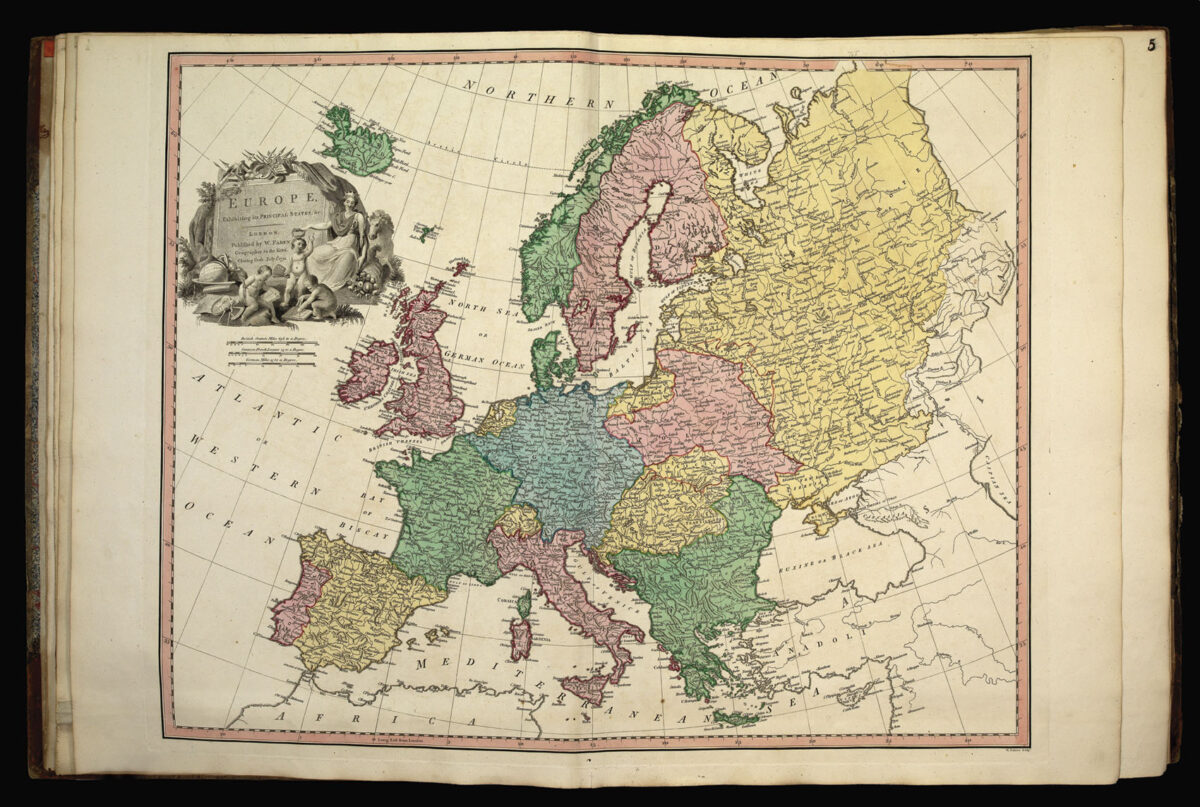FADEN, William; WHITTLE, James and LAURIE, Robert; BOWLES, Henry Carington and CARVER, Samuel [Composite atlas].