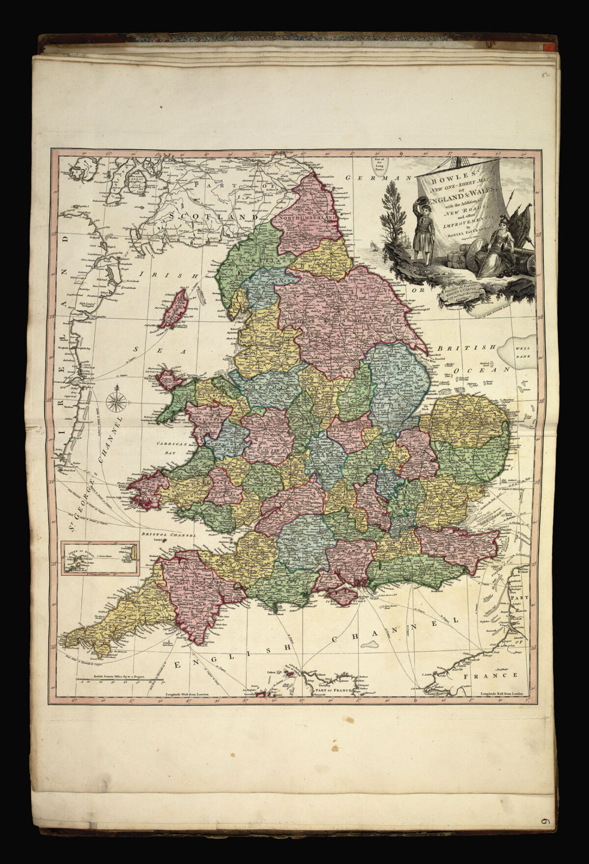 FADEN, William; WHITTLE, James and LAURIE, Robert; BOWLES, Henry Carington and CARVER, Samuel [Composite atlas].