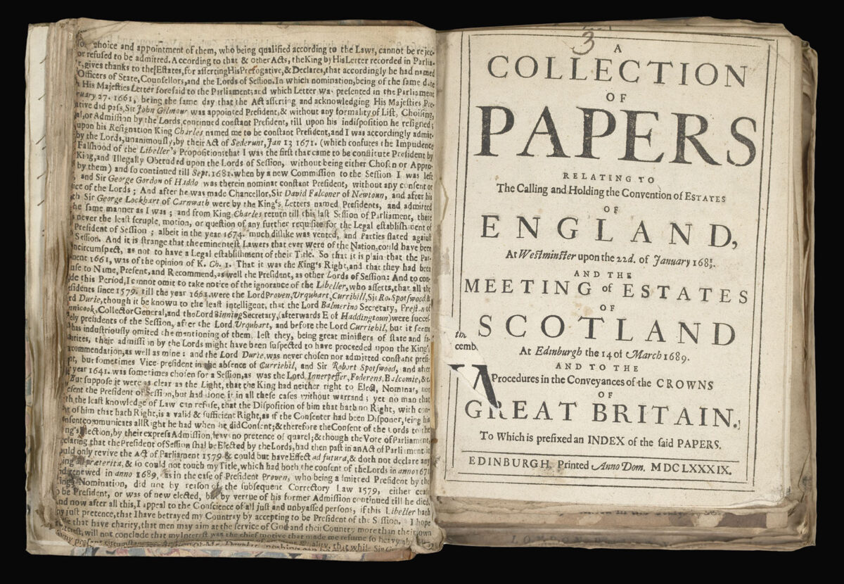 VARIOUS [Collection of 28 pamphlets relating to Scotland, in particular the Scottish economy, the Darien Scheme, and the 1707 Union between England and Scotland]