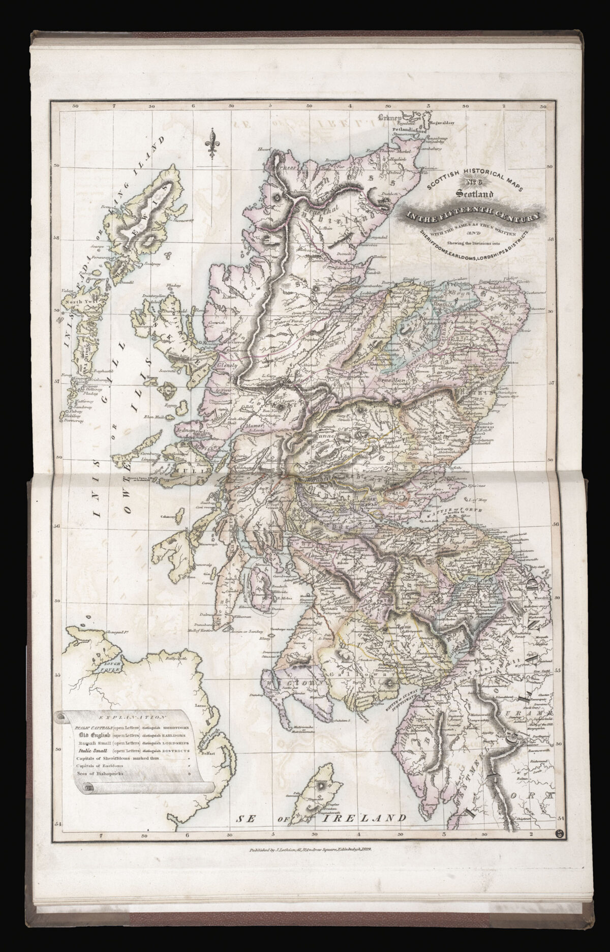 LOTHIAN, John Lothian's County Atlas of Scotland.