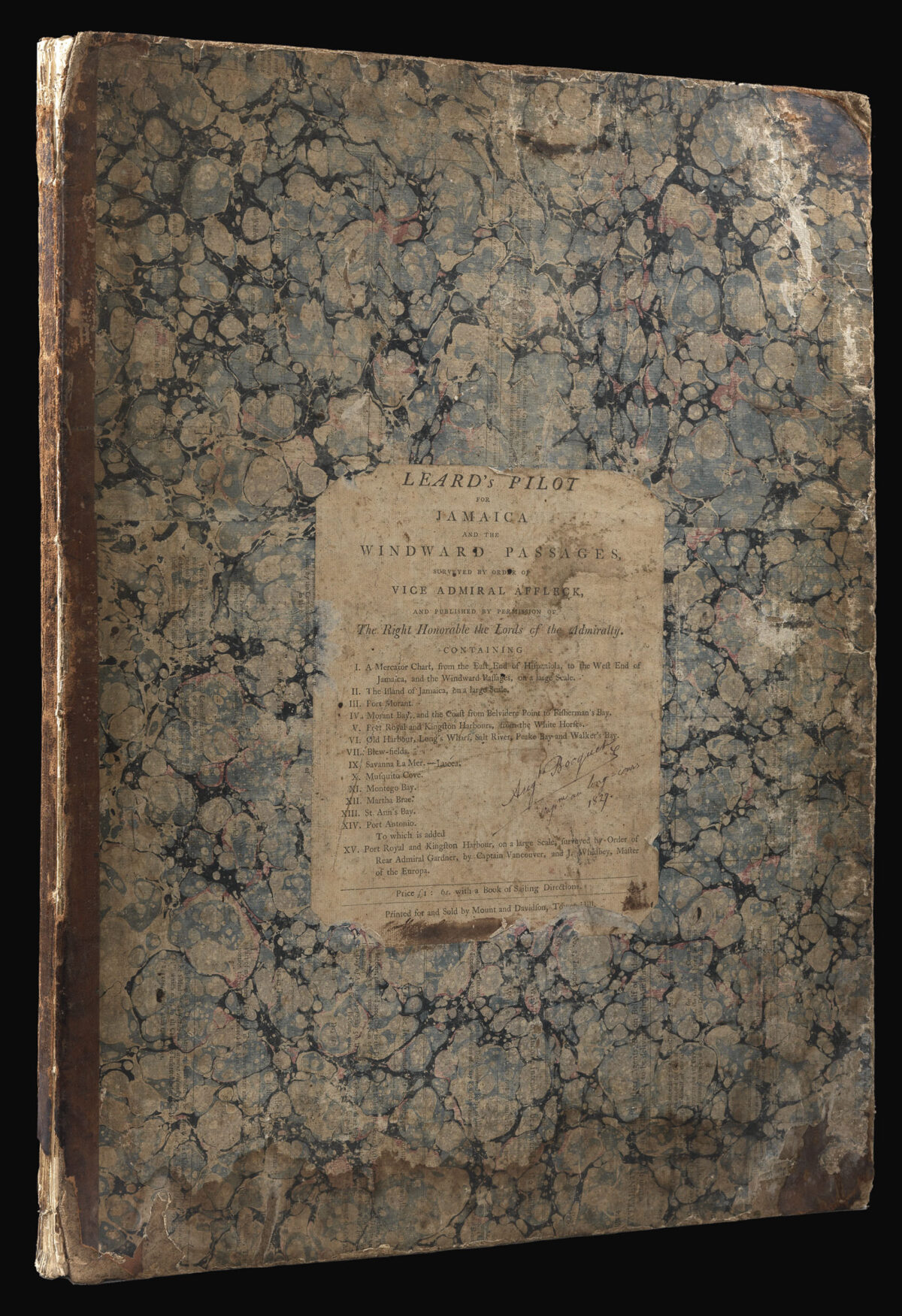 LEARD, John Leard's Pilot for Jamaica and the Windward Passages,