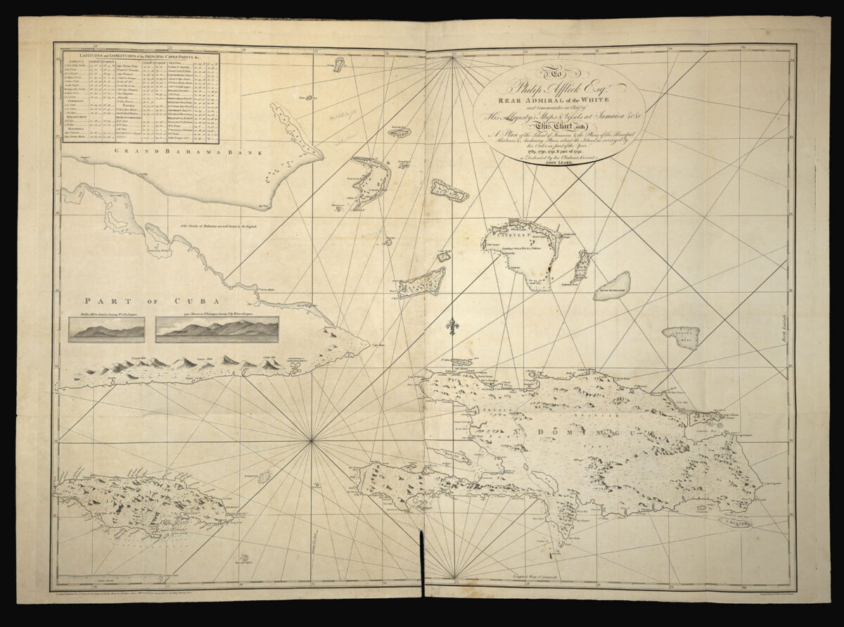 LEARD, John Leard's Pilot for Jamaica and the Windward Passages,