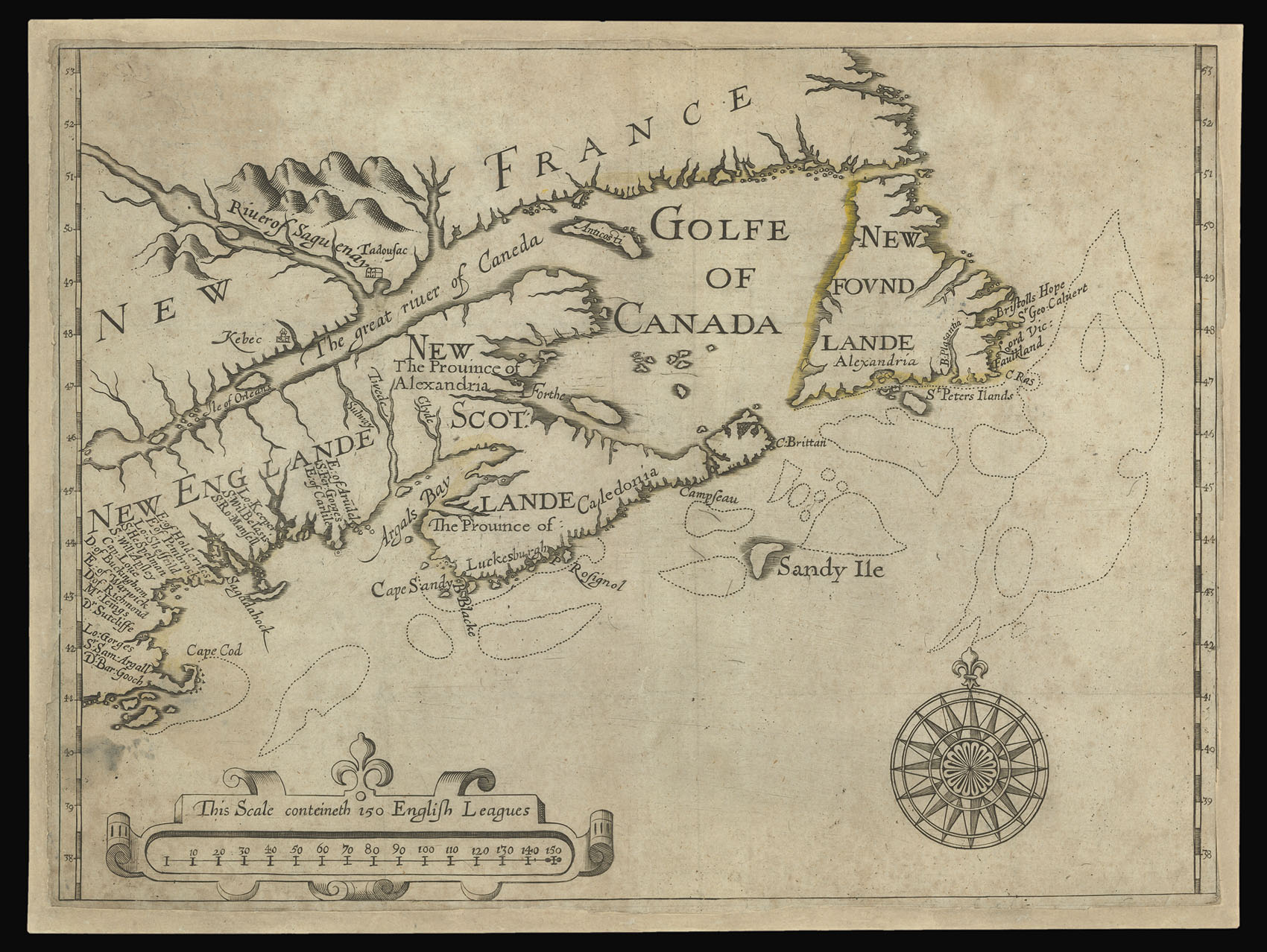 ALEXANDER, Sir William [New England and Nova Scotia].