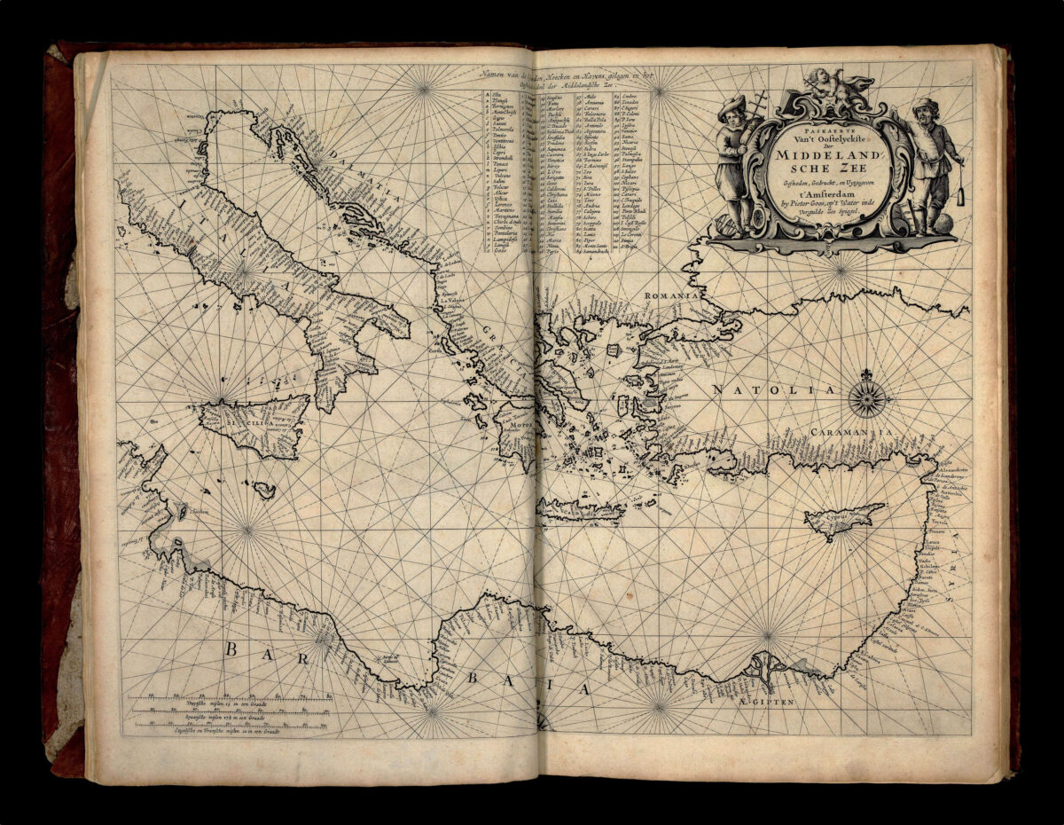 GOOS, Pieter Lighting Colom of the Midland Sea…
