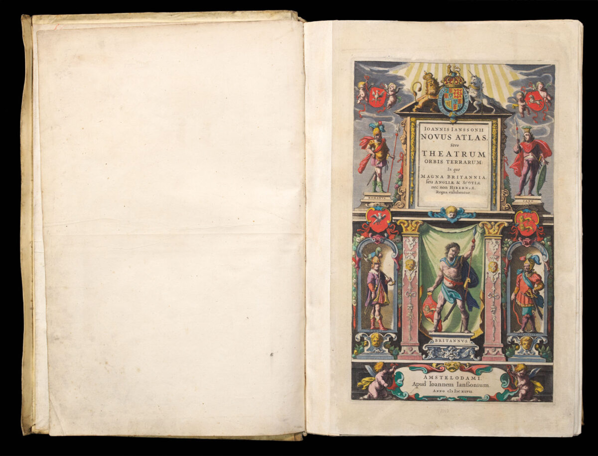JANSSONIUS, Johannes Novus Atlas, Sive Theatrum Orbis Terrarum: In quo Magna Britannia