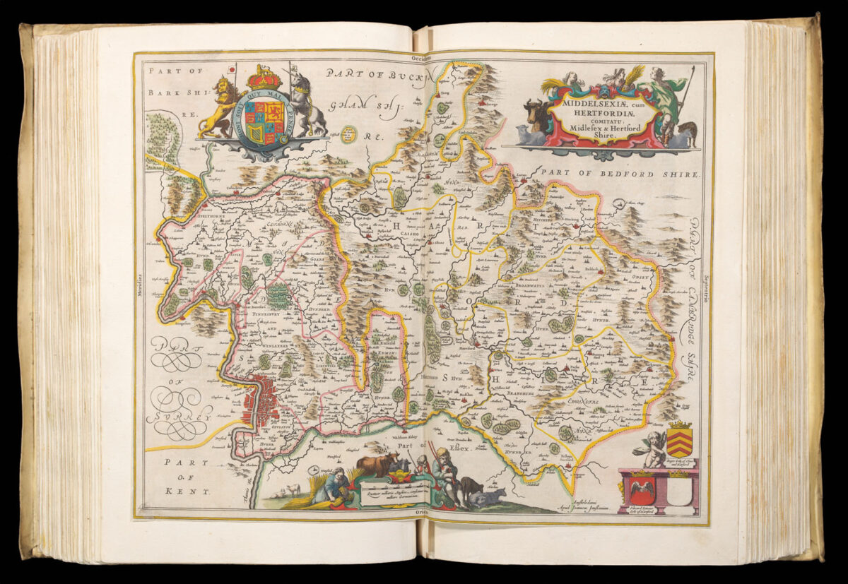 JANSSONIUS, Johannes Novus Atlas, Sive Theatrum Orbis Terrarum: In quo Magna Britannia