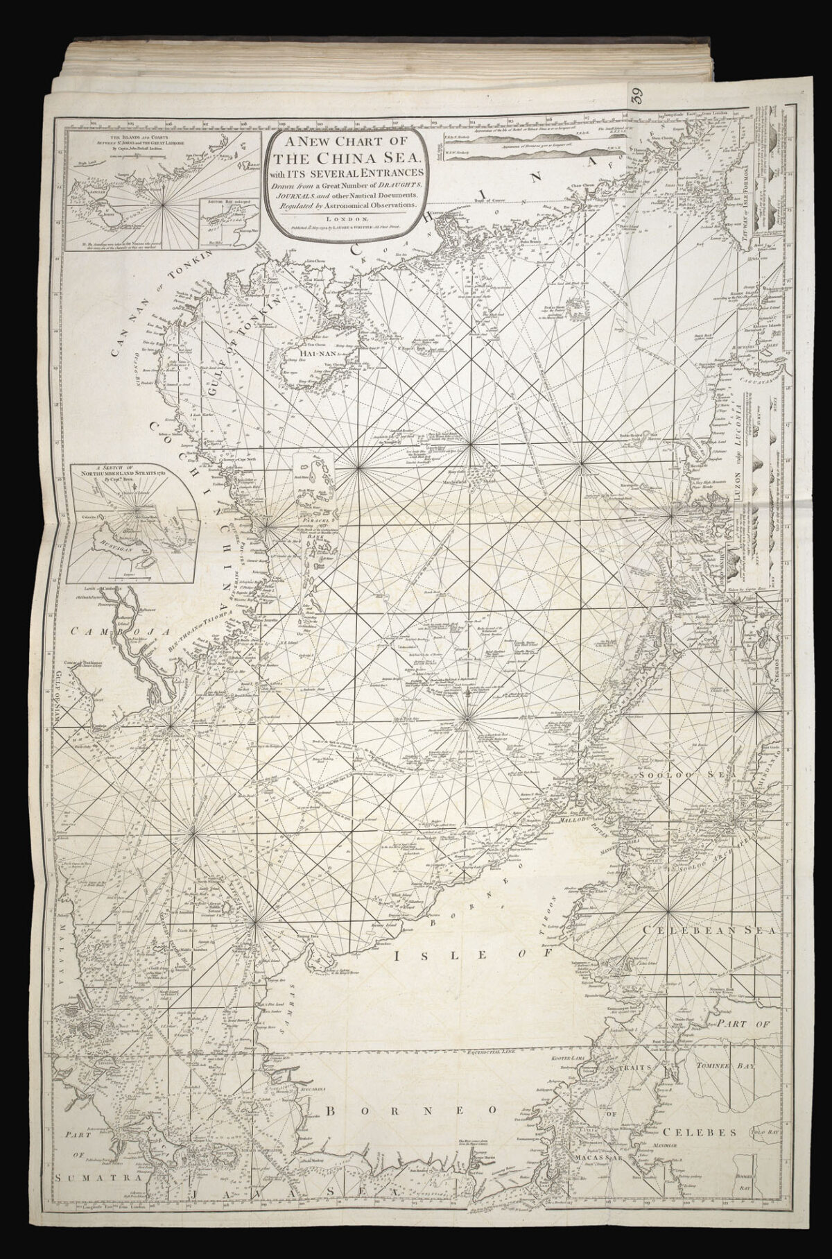WHITTLE, James and LAURIE, Robert The Oriental Pilot; Or, East-India Directory: