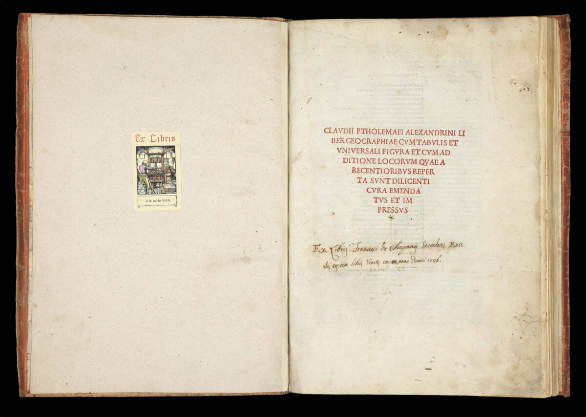 PTOLEMAEUS, Claudius; Bernardus SYLVANUS Liber geographiae