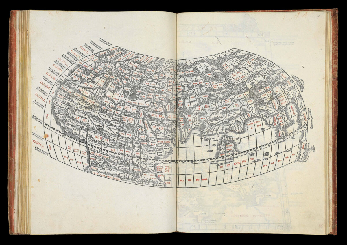 PTOLEMAEUS, Claudius; Bernardus SYLVANUS Liber geographiae