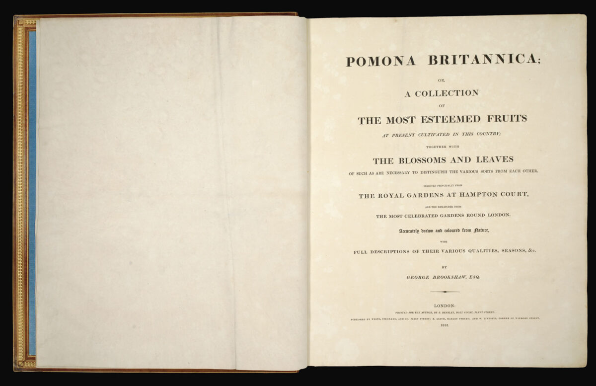 BROOKSHAW, George Pomona Britannica;