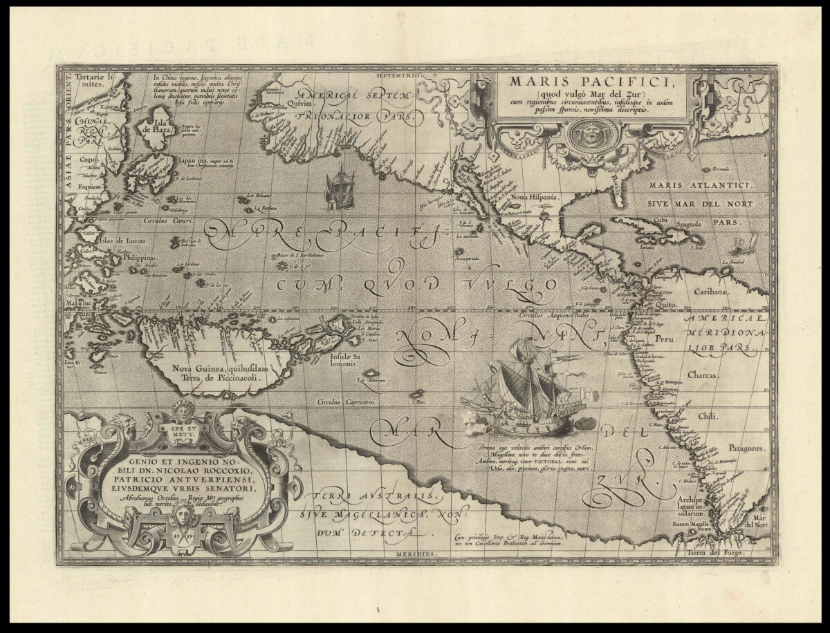ORTELIUS, Abraham Maris Pacifici,