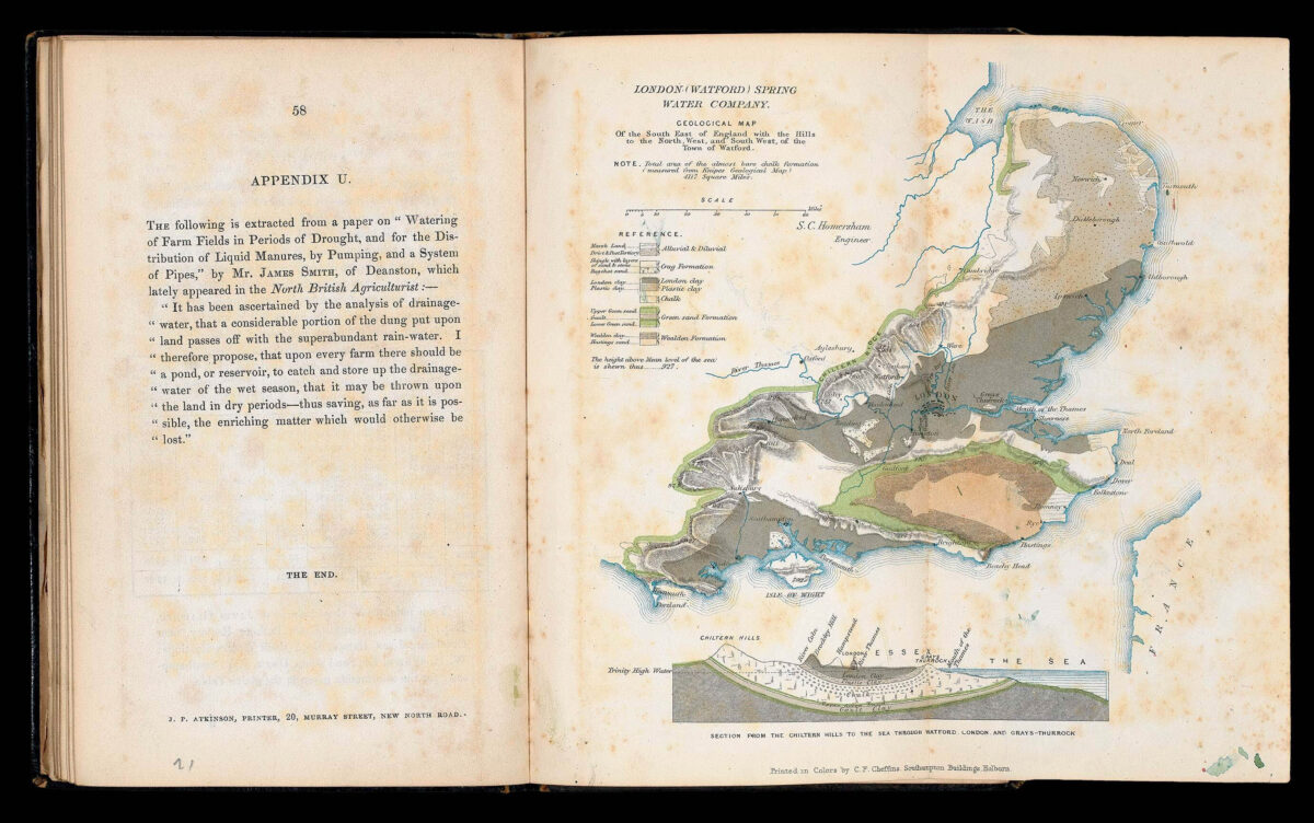 HOMERSHAM, S[amuel] C[ollett] London (Watford) Spring-Water Company