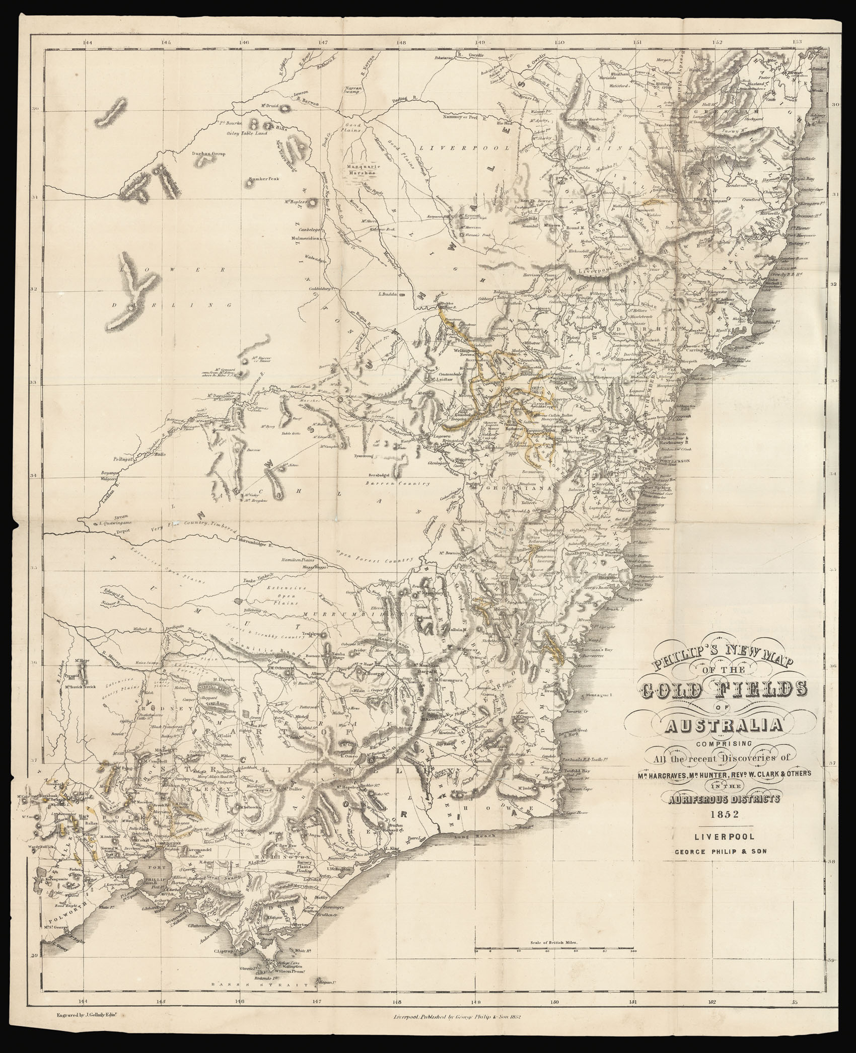 AP HUW, D. ap G.; Eben FARDD; and George PHILIP Gwlad yr aur [Country of Gold (trans.)]